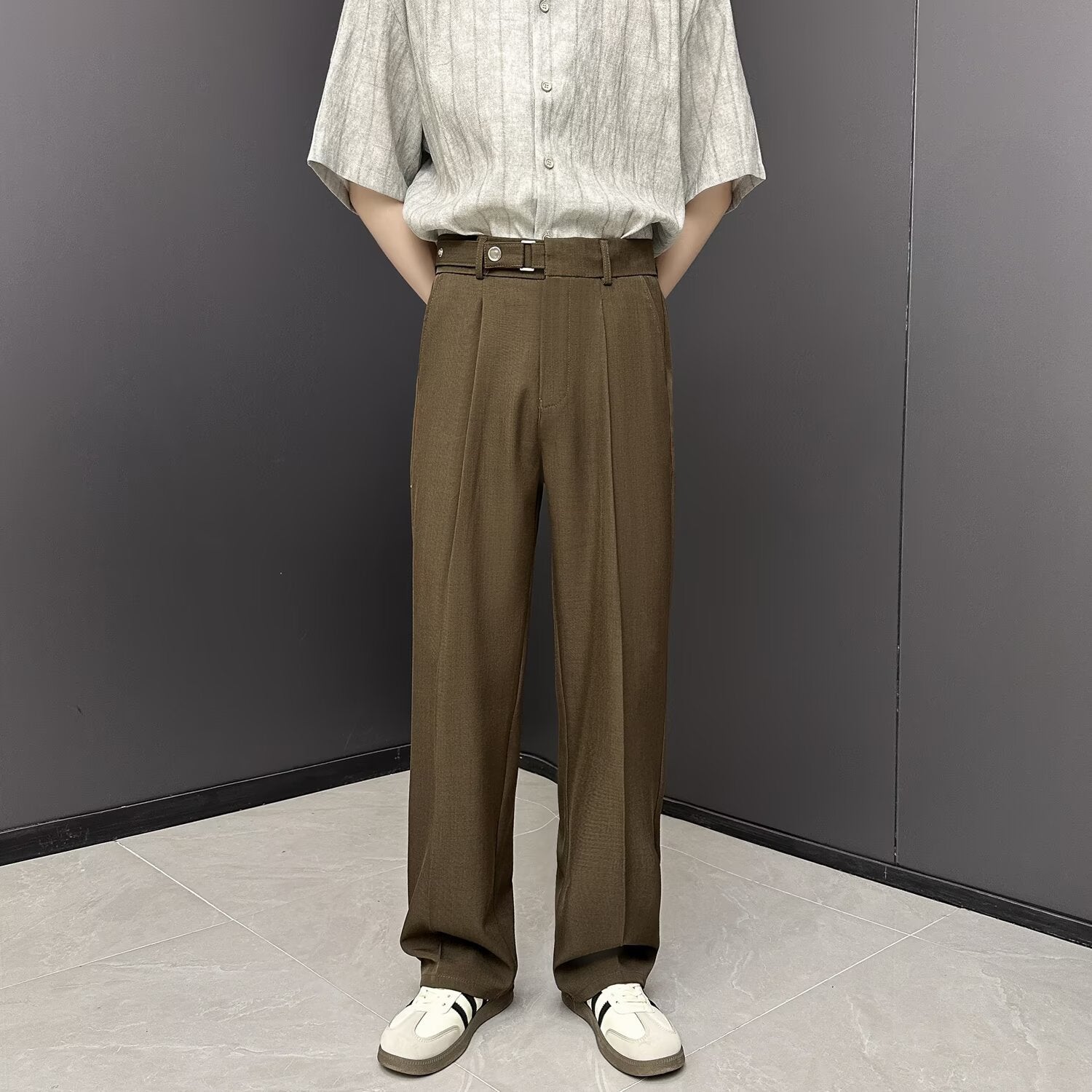 Trendy Edgy And Stylish Slouchy Casual Pants From A Streetwear Brand - Zenvuxe