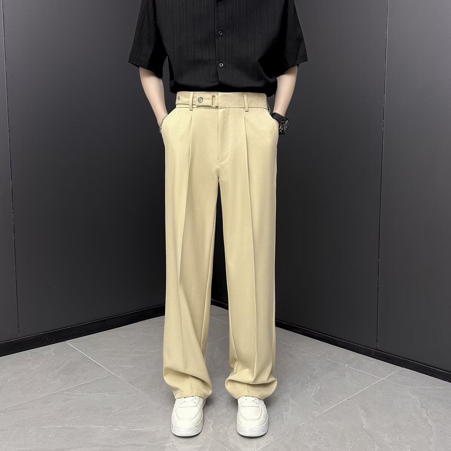 Trendy Edgy And Stylish Slouchy Casual Pants From A Streetwear Brand - Zenvuxe